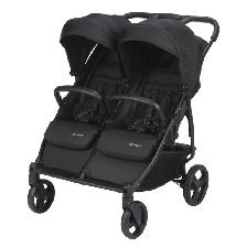 Safety 1st Double Duo Side-by-Side Double Stroller, Black (model
