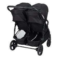 Safety 1st Double Duo Side-by-Side Double Stroller, Black (model - Photo 2