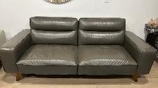 ~Beautiful Leather Sofa Set-2 Sofas and 2 Chairs-Great Condition