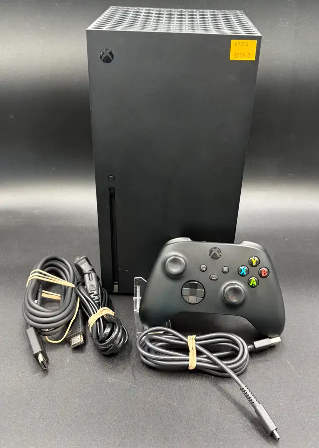 Xbox Series X - Complete with Carbon Black Controller