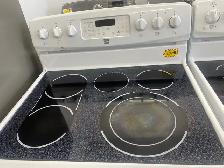 Cuisinière Kenmore blanche vitrocéramique - Photo 2