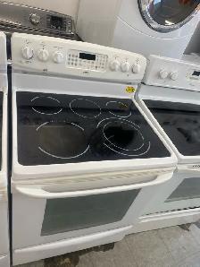 Cuisinière Kenmore blanche vitrocéramique (2e) - Photo 4
