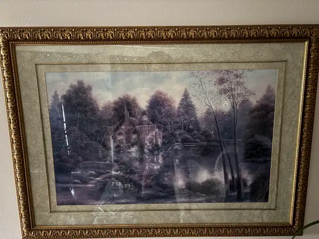 Beautifully Framed large Picture $75obo