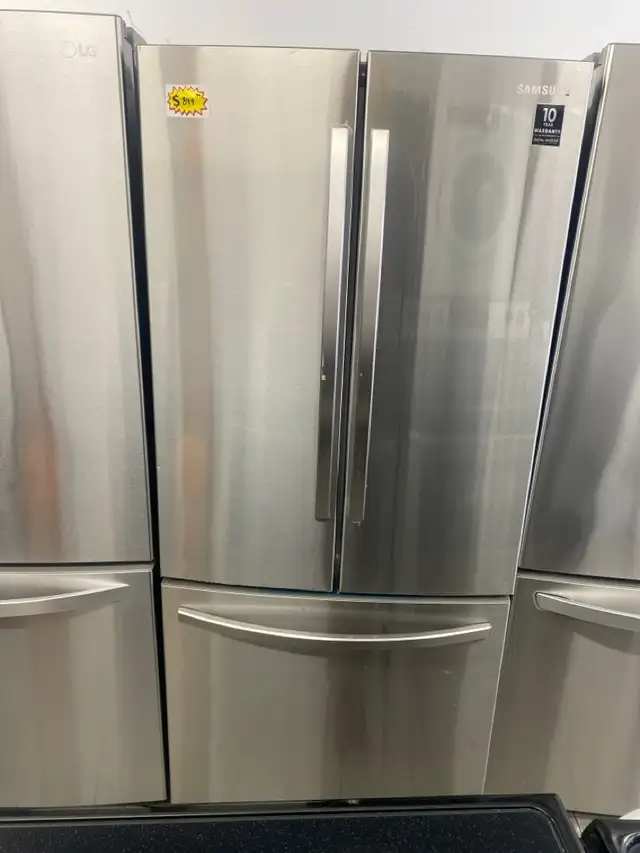 Réfrigérateur Samsung portes françaises en inox