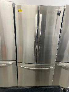 Réfrigérateur Samsung portes françaises en inox