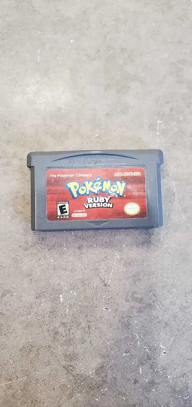 Nintendo Pokemon Ruby Version