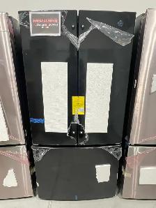 NEW 33" Counter Depth Fridge with Internal Water & Ice (Black) - Photo 2