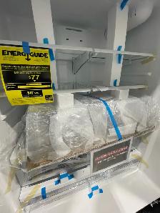 NEW 33" Counter Depth Fridge with Internal Water & Ice (Black) - Photo 5