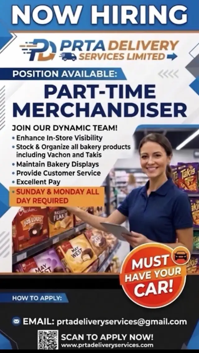 Part-Time Merchandise $19