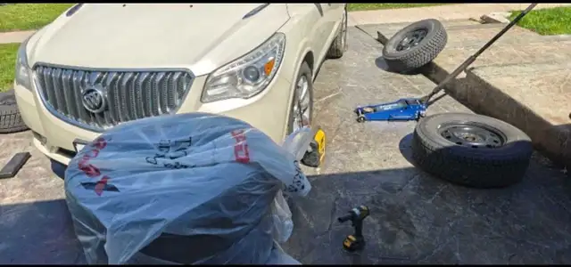 Tire change at your home!