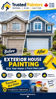 Affordable repaint house & repaint deck and fence