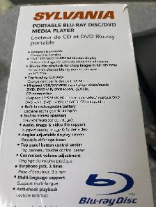 Sylvania SDVF1187 Portable Blue-Ray Player Boxed - Photo 6