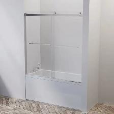 Hydro Vision Kronos 60 in. Frameless Reversible Bypass Bathtub D