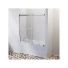 Hydro Vision Kronos 60 in. Frameless Reversible Bypass Bathtub D - Photo 3