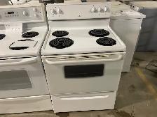 Cuisinière blanche ronds serpentins White Westinghouse