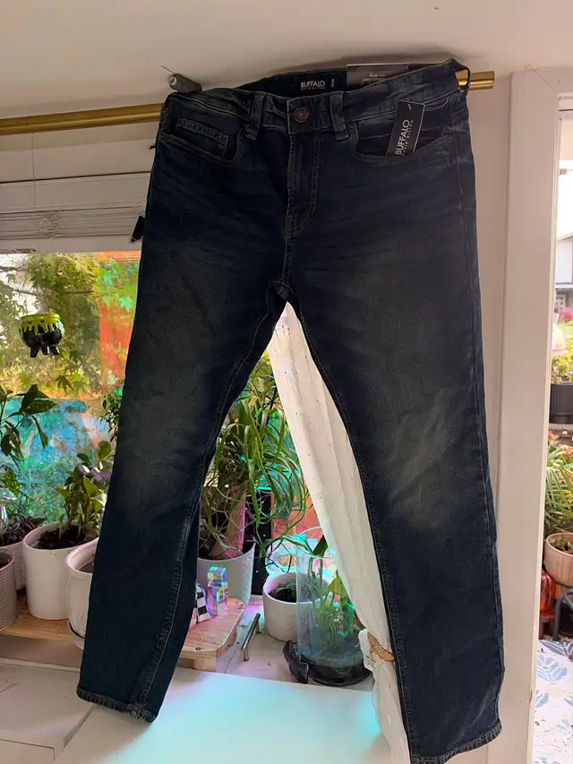 Buffalo David Bitton Slim Ash Jeans 32x32 — New With Tags
