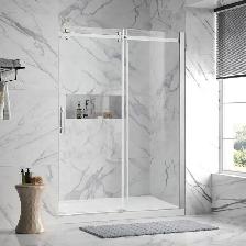 OVE Decors Elias 60 in. Alcove Shower Kit with Frameless Sliding - Photo 2