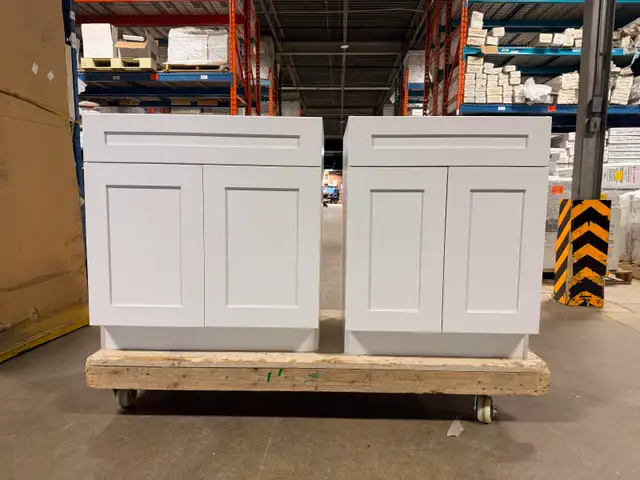 Premium Quality White Shaker Kitchen Cabinet Set Clearance Sale!