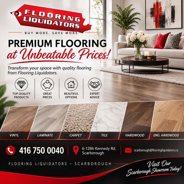 ✨ TRANSFORM YOUR SPACE WITH THE PERFECT FLOORING!