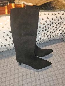 bottes en suede pour femme a vendre