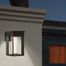 GTX Naturally Solar LED Wall or Post Accent Lights, Black, 4-Pac - Photo 4