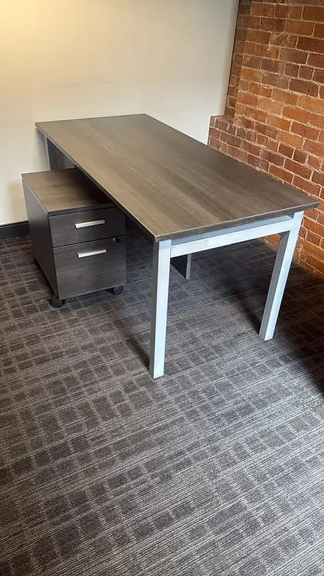 Global Newland ML Office Desk with Pedestal - Call Us Now!