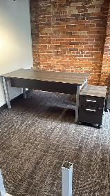 Global Newland ML Office Desk with Pedestal - Call Us Now! - Photo 2