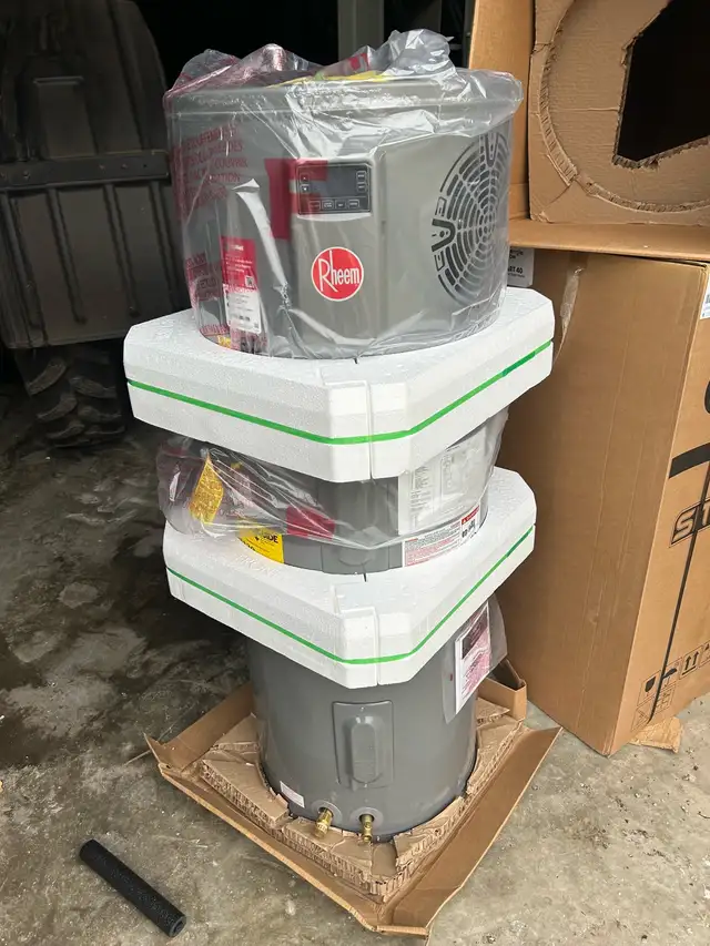RHEEM model PROUH50 Hybrid Electric water heater