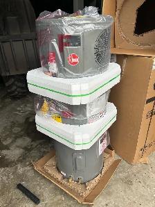 RHEEM model PROUH50 Hybrid Electric water heater