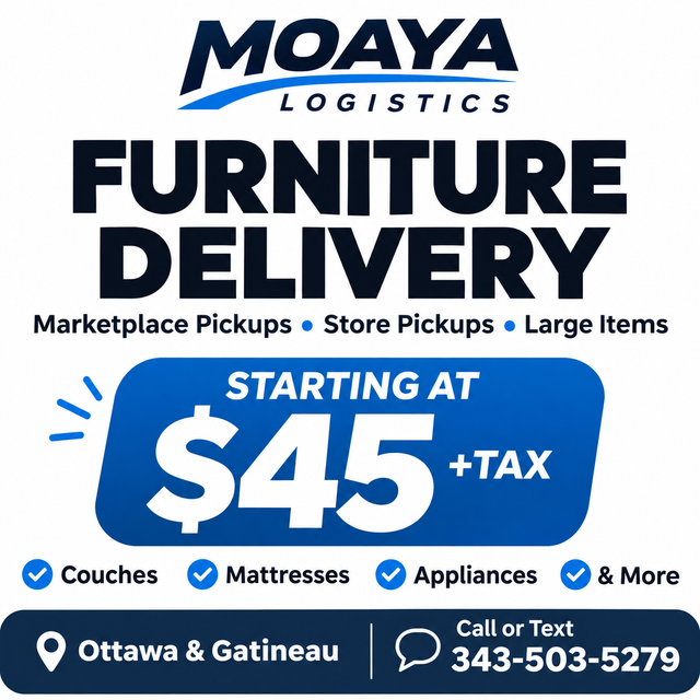 Furniture Delivery | Marketplace Pickups | Cargo Van & Box Truck