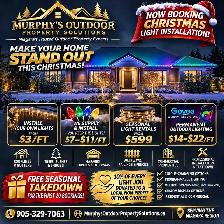 Christmas Light Installation Niagara | From $3/FT | Permanent &