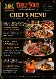 Full-Time Server — Chez Nous, St. Boniface