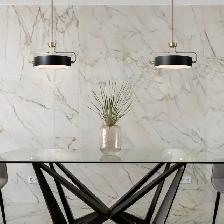 Loxley Rowe Libra Integrated LED Pendant Light, Matte Black and - Photo 3