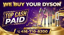We’re Interested in Your Dyson Vacuum and Hair Tools