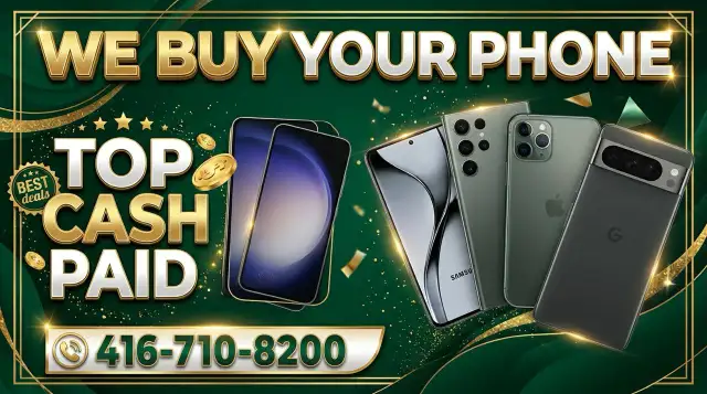 Bring Your Used iPhone or Android for a Cash Deal