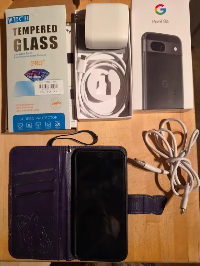 GOOGLE PIXEL 8a 5G CELL PHONE    ACCESSORIES