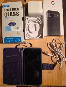 GOOGLE PIXEL 8a 5G CELL PHONE    ACCESSORIES