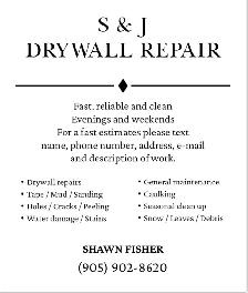 Drywall repairs