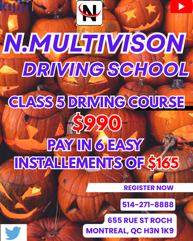 FULL CLASS-5, CAR DRIVING COURSE FROM APPROVED SCHOOL OF S.A.A.Q