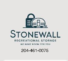 Outdoor RV Storage in Stonewall